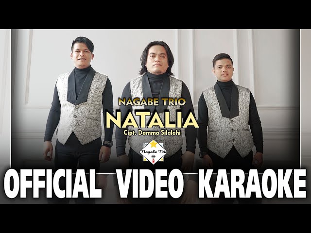 KARAOKE NATALIA || NAGABE TRIO || OFFICIAL VIDEO KARAOKE class=