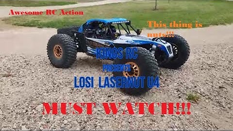 LOSI LASERNUT U4 - EPIC ACTION!!!