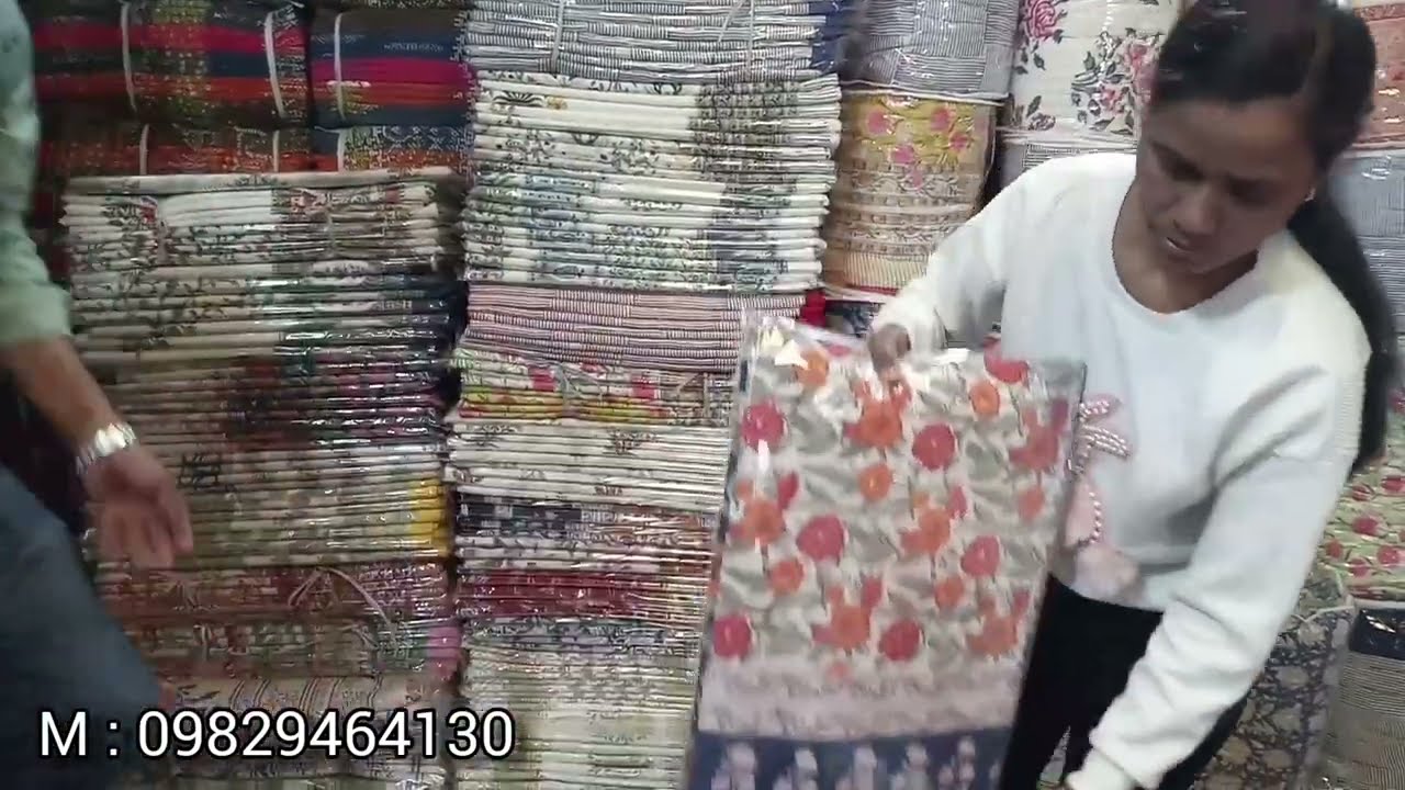 Hand Block Print Bedsheet | Block Print Bedsheets | Jaipur Block Print Bedsheets