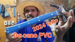 Cabo de Martelo feito de cano pvc testado e aprovado