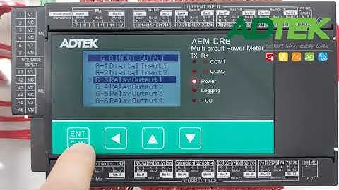 ADTEK FAQ 銓盛電子-新品AEMDRB-教學影片-G 0 IO及警報設定 ( AEMDRB-G 0 IO&Alarm Setting Instruction)