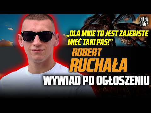 Nakręcony Robert RUCHAŁA przed rewanżem z KACZMARCZYKIEM | GAMROT? "W mega sztosie!" | KSW Epic