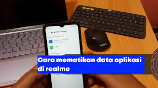 Cara mematikan data aplikasi di realme