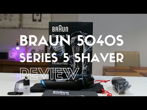 Braun Series 5 5040S Electric Shaver Unboxing & Review