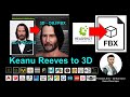 Keanu reeves to fbx  3d modeling tutorial  character creator 34