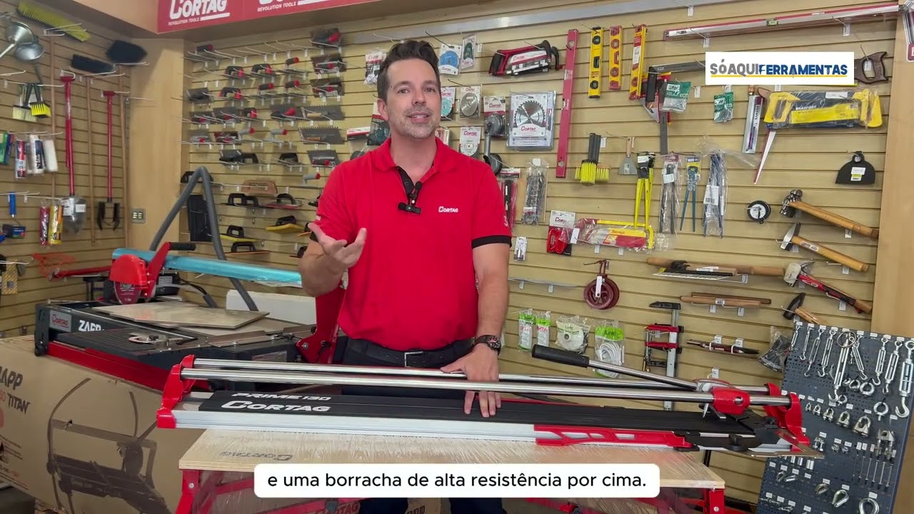 Conhecendo a Cortag Prime 120 - Lançamento - Só Aqui Ferramentas