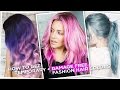 How To Get Temporary, Damage Free, Fashion Hair Colors !