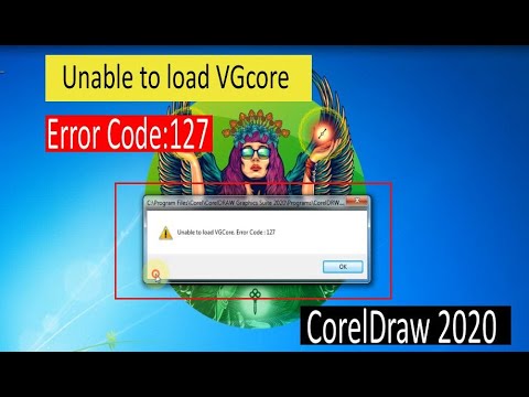 Unable to load vgcore.Error code :127. Unable to load vgcore. Error code : 126. Unable to load vgcore Error code 127 coreldraw 2020. Unable to load vgcore Error code 126 coreldraw 2020.