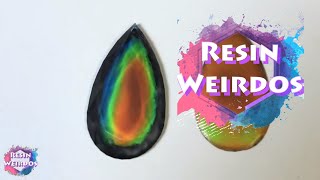 How to make Resin Mood ring style Pendant - TLC Liquid Crystal Resin - Resin Ideas