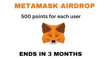METAMASK AIRDROP || ENDS IN 3 MONTHS 
