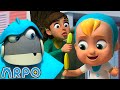 ARPO the Robot | Stealing Candy From A BABY!!! | Funny Cartoons for Kids | Arpo & Daniel