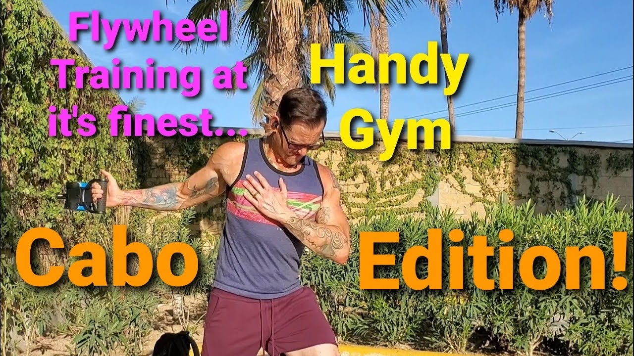 Handy Gym Review Training Chest using Flywheel technology! Cabo