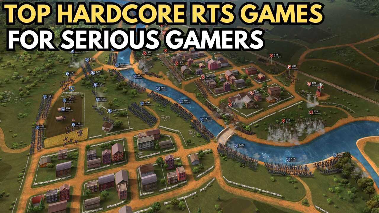 Challenge Yourself! Top Complex RTS Games You Need to Play !! - YouTube