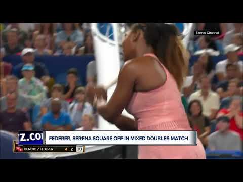 serena-williams,-roger-federer-face-off-for-first-time