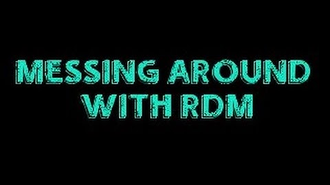 Messing around with RDM || Gmod - SandBox