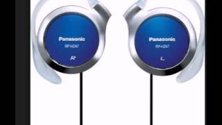 Panasonic Clip Headphones Blue RP HZ47 A japan import