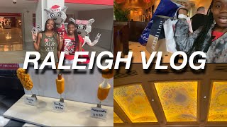 RALEIGH VLOG : nc state tour, korean corn dogs, shopping, cheesecake factory