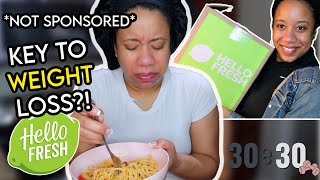 Hmm...My Hello Fresh Review 🍋 Not Sponsored | Weight Loss Journey 2022