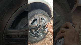 How to spray paint your alloy wheels #shorts #alloywheels #painting
