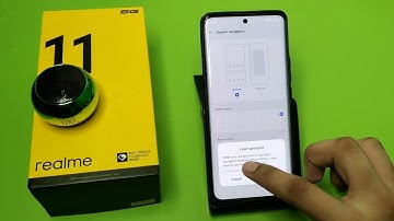 Realme 11 Pro 5G: enable screen gestures | how to Navigation gestures realme phone