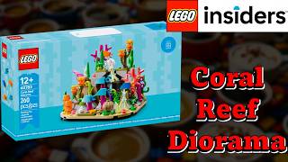 LEGO Coral Reef Diorama GWP - LEGO Speed Build 430