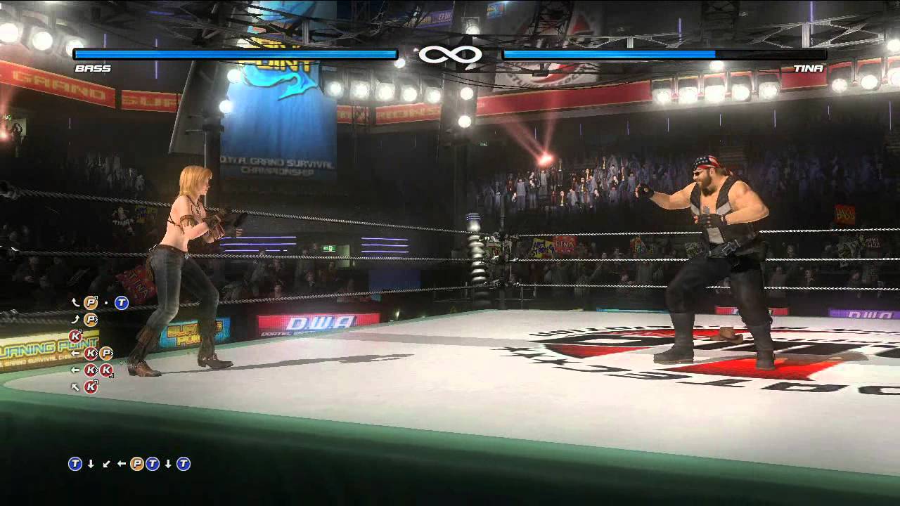 games people play DOA5 Balance Test Combo Footage #2