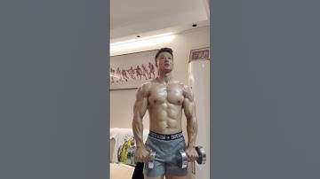 Biceps and Triceps workout 🔥 Arm Exercise Dumbbell Arm Strength Training! #fitness #gym #yt #shorts