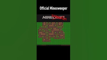 Official Minesweeper  #minecraft #memes #funnyclips #funnymoments #minecraftshorts