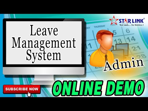 Leave Management System - Admin - Star Link - Online Demo