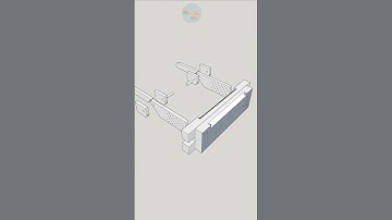 Cam Vise SketchUp animation #shorts #woodworking #sketchup #cad