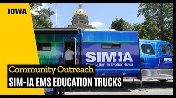 SIM-IA EMS education trucks roll out