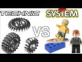 LEGO Technic VS LEGO System