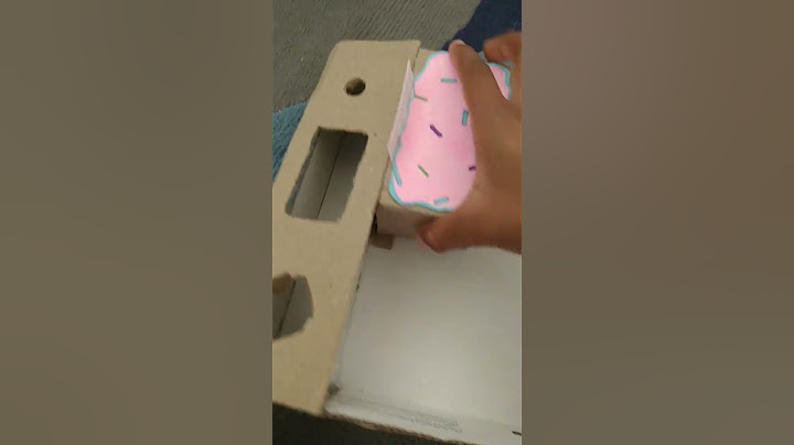 parte um, arrumando a minha sorveteria de papelão/Alice Vick lima