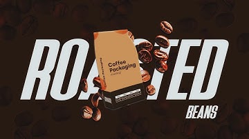 I Made This Coffee Product Promo Using After Effects [Motion Graphics] !