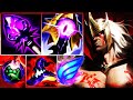 Wild Rift China Swain Mid Gameplay - Master Rank - Rod of Ages Best Swain Build&Runes