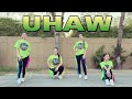 UHAW (Tiktok Viral Budots) | DJ Sandy Remix | Dance Workout feat. Danza Carol Angels