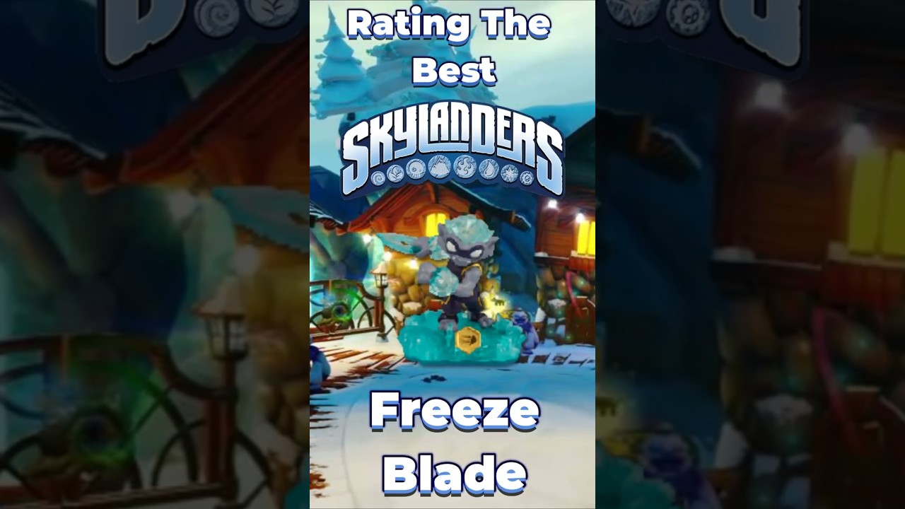 Рейтинг каждого Skylander - Freeze Blade