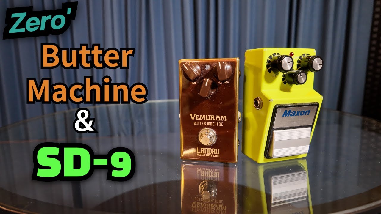 How to Use the Butter Machine, SD-9 (Review) #guitar #music - YouTube