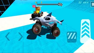 Monster Truck Mega Ramp Extreme Racing - Impossible GT Car Stunts Driving #27 - Android Gameplay