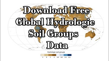 How to download Global Hydrologic Soil Group Data | Soil GIS Data | Free GIS Data