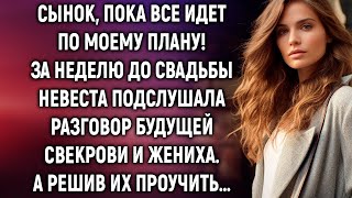 картинка: За неделю до свадьбы невеста услышала разговор будущей свекрови и жениха  А решив…