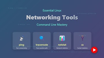 Linux Networking Tools: Ping, Traceroute, Netstat, and ss Explained for Beginners
