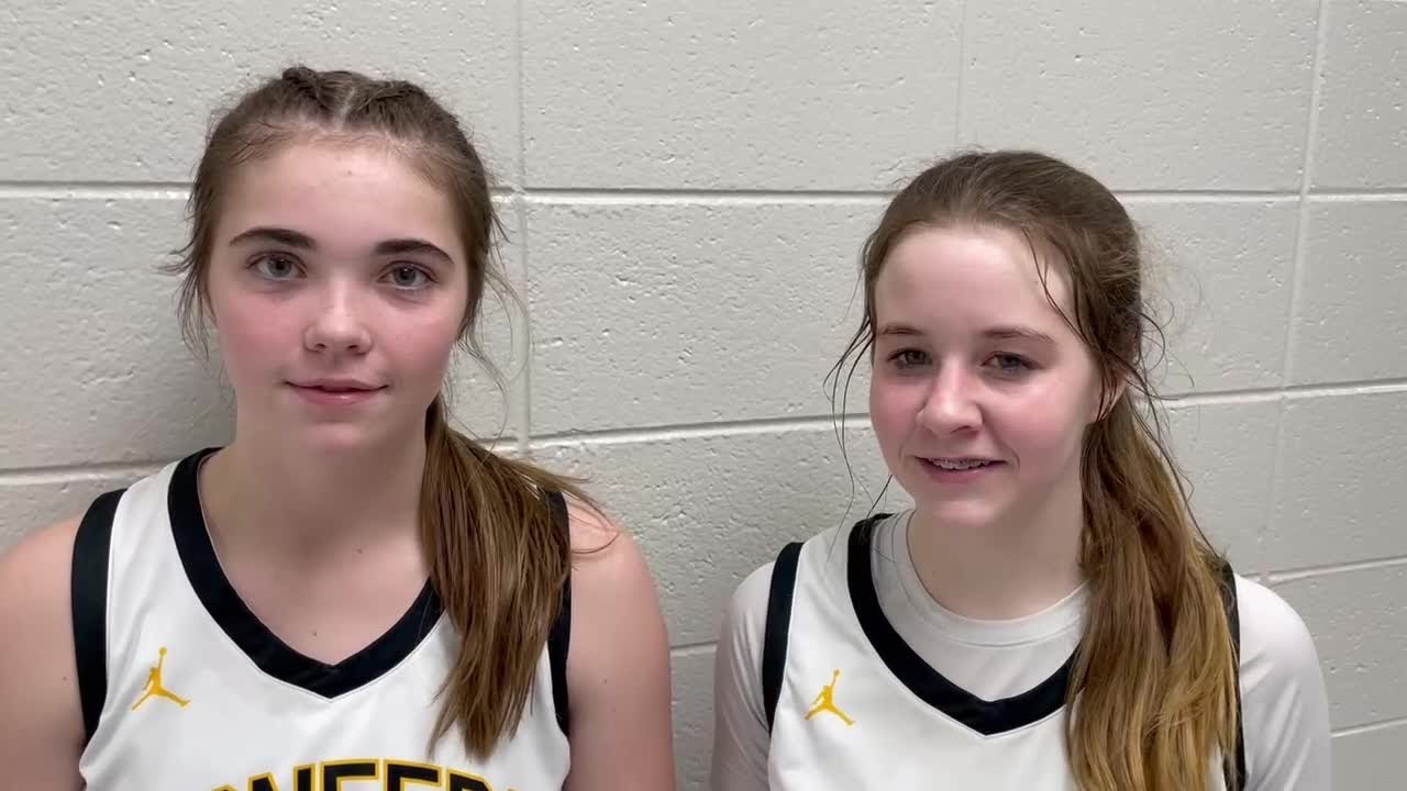 Laney Britton and Brylee Tullock on Crockett's semifinal win YouTube