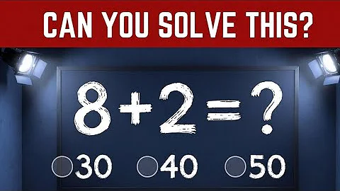 Tricky Maths Puzzle - 4, Logic Puzzle, Number Puzzle, Brain Teaser, Math Riddle & IQ Test