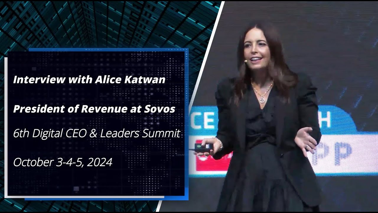 Interview with Ms. Alice Katwan (Sovos)