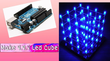 How to Make a 4x4x4 LED Cube at Home