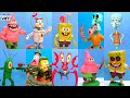 All spongebob characters with clay  roman clay tutorial