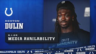 May 1, 2024 | Ashton Dulin Media Availability by Indianapolis Colts 2,749 views 13 days ago 7 minutes, 47 seconds