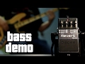 Boss rv6 reverb bass demo