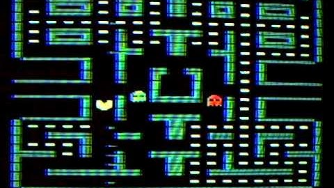 Atari VCS/2600 Pac-Man (Ebivision) glitch